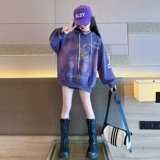 Весенняя детская толстовка, флисовая осенняя куртка с капюшоном, подходит для подростков