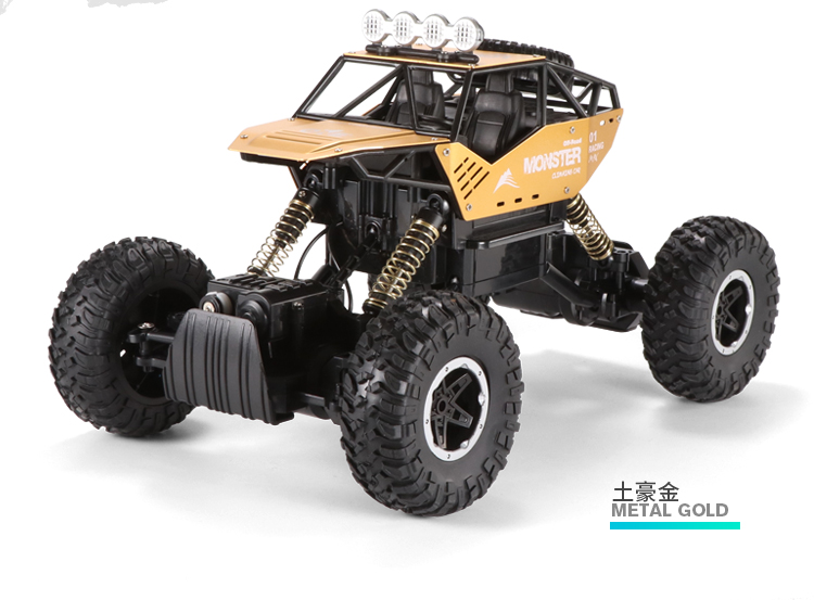 Siêu hợp kim điều khiển từ xa off-road vehicle bốn bánh lái xe leo xe tốc độ cao điều khiển từ xa xe sạc trẻ em cậu bé đồ chơi mô hình