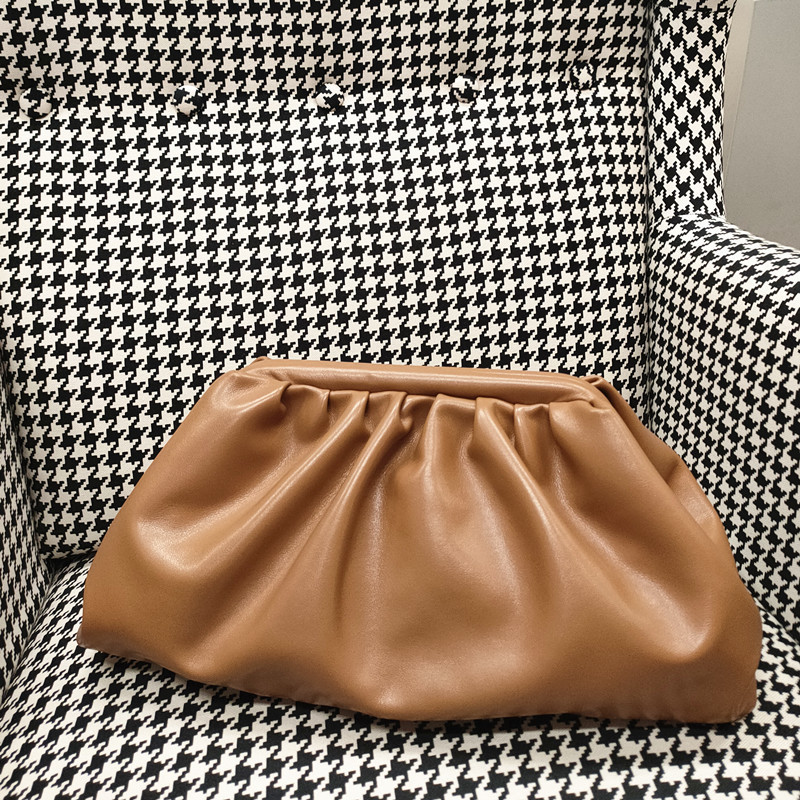 Trendy Celebrity Style Pleated Clutch Bag 2021 New Cloud Bag Fashionable Large Capacity Clutch Crossbody Bag