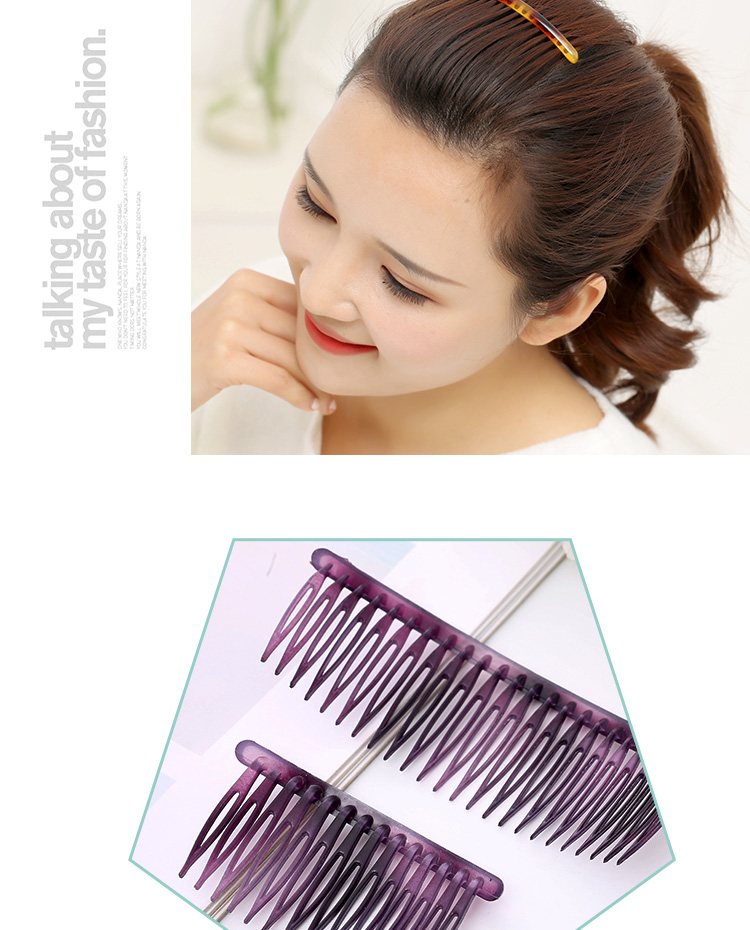 Hàn Quốc phụ kiện tóc người lớn trẻ em chải tóc lược lược bangs chải phụ nữ kim cương hàng đầu clip chống trượt kẹp tóc kẹp đầu trang sức dây buộc tóc cổ trang