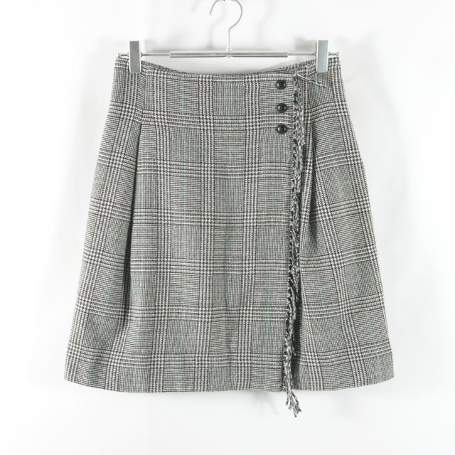 Short A-line skirt Japanese high-waisted skirt
