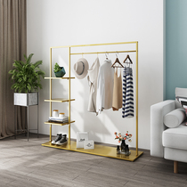 Creative coat rack floor bedroom simple multifunctional hanger Nordic ins creative living room home shelf