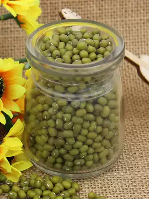 Zhu Luke Northeast organic mung beans 250g Farm fresh thin skin and meat multi-grain sprouts Mung beans specialty