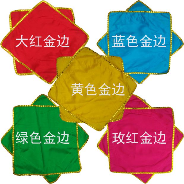 Khiêu vũ phần phân loại giảng dạy với bông cotton khăn tay khăn tay hoa khăn hình bát giác nhảy khăn tay vải mềm - Khiêu vũ / Thể dục nhịp điệu / Thể dục dụng cụ giày ballet mũi cứng