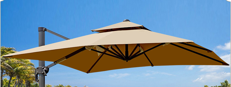 Ngoài trời parasol 3 m sân ô bên Roman ô mặt trời lớn ô bảo vệ an ninh gian hàng ô ô bãi biển đồ nội thất ô