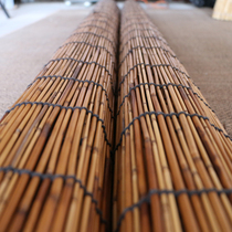 Carbonized Reed curtain curtain curtain Grass Curtain sunshade retro partition ceiling Wall top decoration decoration custom