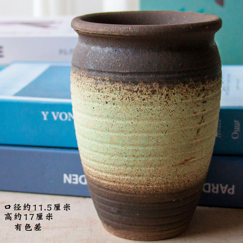 Fleshy flower pot through pockets ceramic POTS tall, meaty plant flower POTS, ceramic old running the mage flowerpot wholesale