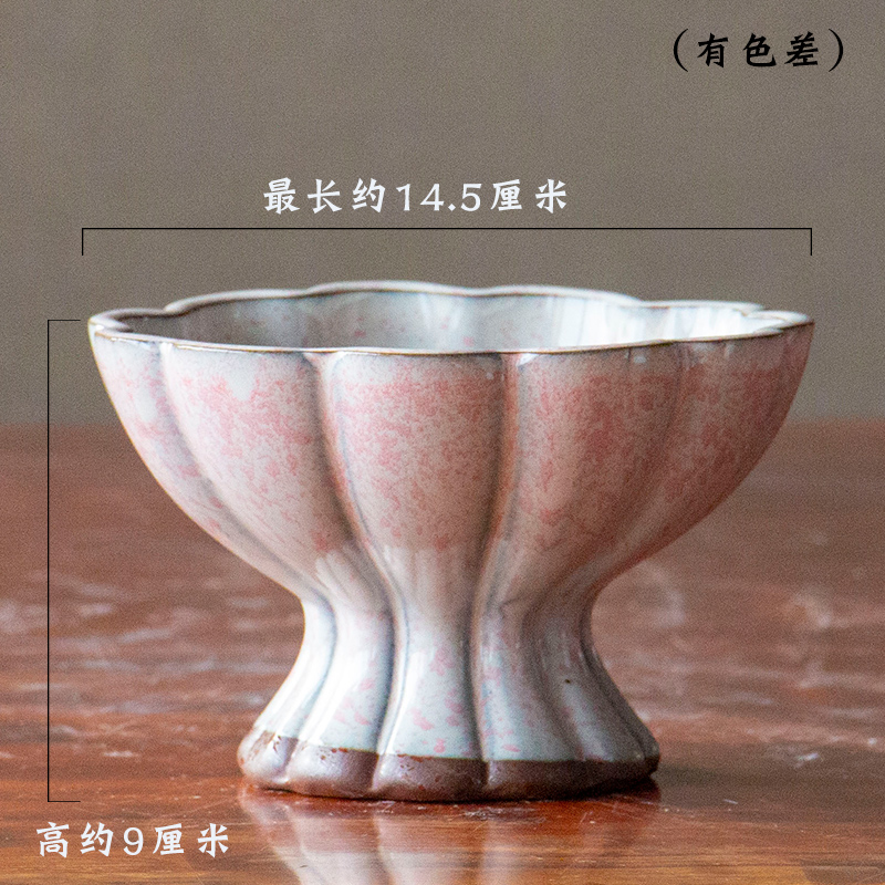 Fleshy flower pot hand POTS coarse pottery breathable flowerpot contracted ceramic purple sand flowerpot lotus POTS and old ideas
