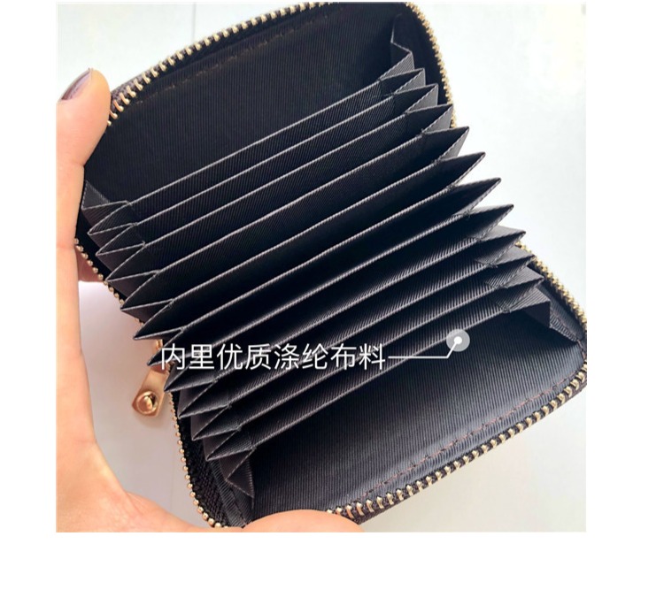 Gói thẻ nhỏ gọn dễ thương của phụ nữ nhiều thẻ thẻ dung lượng lớn gói siêu mỏng nhỏ thẻ ngân hàng hoạt hình tươi ví đựng card