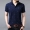 Áo thun cotton nam Hengyuanxiang ngắn tay áo sơ mi nam mùa hè ve áo nửa tay áo thời trang Hàn Quốc áo sơ mi POLO thủy triều - Áo phông ngắn áo thun burberry