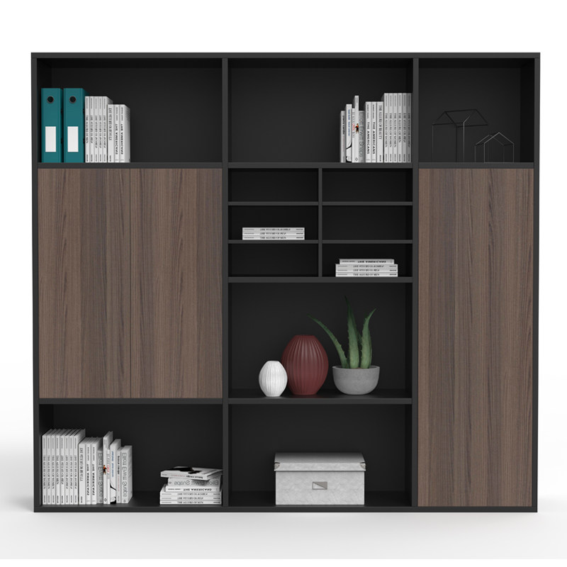 Office furniture wooden file cabinet Confidential cabinet bookcase plate data file cabinet boss room background file cabinet