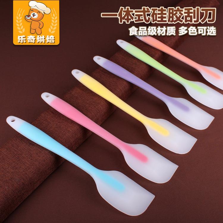 Silicone kitchenware rubber pot silicone resistant silicone scraper baking shovel mixing rod one-way cake rubber