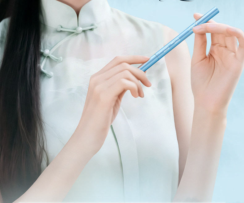 Карандаш для бровей/бровей/бровей порошок паста 二叉水眉笔双头防水持久不脱色根根分明野生眉女眼线笔胶笔防汗