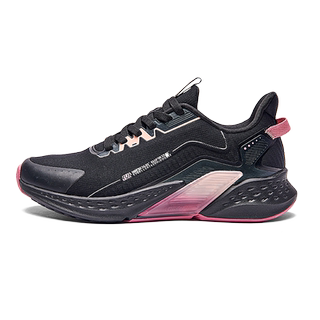 361雨屏运动鞋女鞋黑色2025冬季新款雨天防泼水鞋子减震跑步鞋女