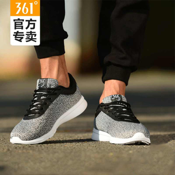 361度 针织网面男式跑步鞋 天猫优惠券折后￥99包邮（￥129-30）3色可选