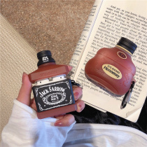 Foreign Wine Beer Suitable airpods Protective Cover Silicone Creative airpodspro Soft Shell pro Wireless airpod Cute airpords Apple Bluetooth Headset II