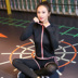 Quần áo mùa hè Yoga áo khoác chạy bộ quần áo của phụ nữ là quần áo thể thao mỏng tham yoga Yoga