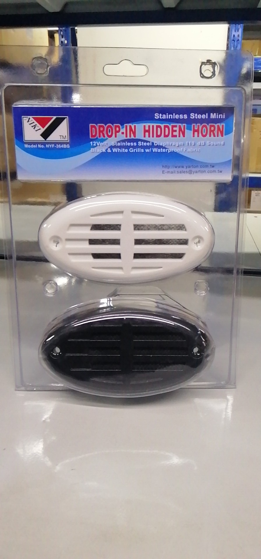 Yacht Stainless Steel Snail Single Twin Electric Horn Marine Fishing Boat Electric Horn Yacht Concealed Electric Horn