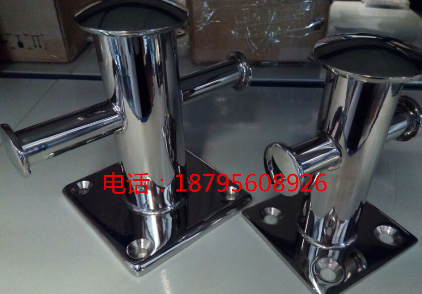 Cross Stainless Steel Bollards for Speedboats Marine Bollards Yacht Stainless Steel Bollards Yacht Cross Posts