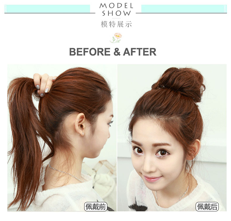 Extension cheveux - Chignon - Ref 233830 Image 13