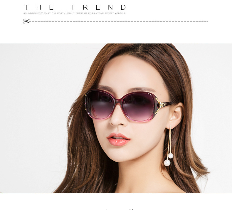 Kính mát vòng ladies retro mô hình ngôi sao 2018 new sunglasses triều nữ cá tính thanh lịch khuôn mặt tròn Hàn Quốc phiên bản của mạng đỏ