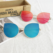 Net red sun glasses ladies sunglasses Korean version star female personality glasses round face tide retro elegant 2021 New