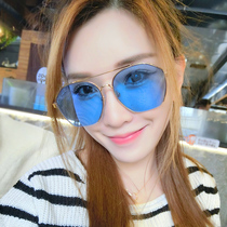 Sunglasses elegant 2021 sun glasses ladies glasses Net Red Star round face tide retro new Korean Female Personality