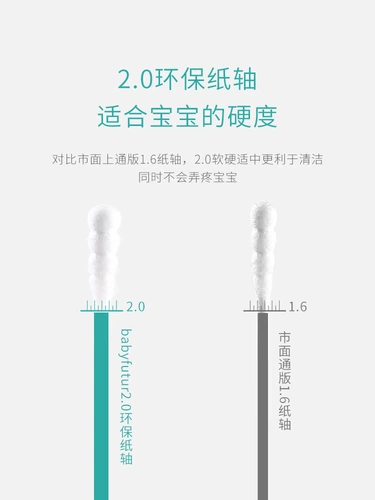 Детские ватные палочки для младенца, детская ухочистка для новорожденных для носа