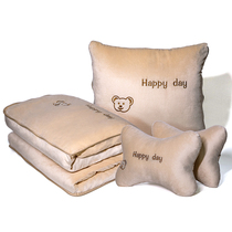 Multifunctional new Four Seasons dual-purpose pillow is used for car-holding pillow for office nap cushion air-conditioning