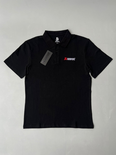 Scorpio motorcycle short-sleeved motorcycle breathable factory team uniform Akrapovic summer POLO shirt Motogp cotton T-shirt for men