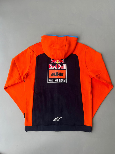 Suitable for Ktm Red Bull a Star Collaboration Cycling Jersey Motorcycle Factory Team Uniform Off-Road Hooded Jacket Motogp Unisex