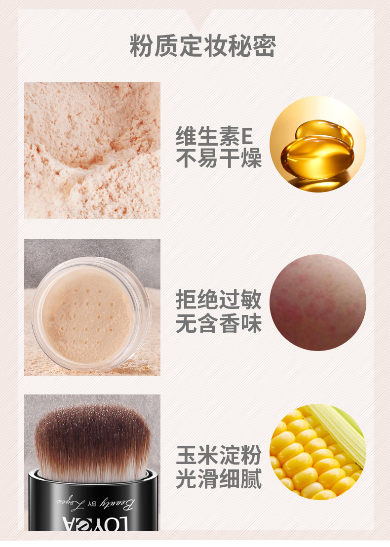 Li Yang ánh sáng thoáng khí bột lỏng trang điểm bột mật ong bột lâu dài che khuyết điểm kiểm soát dầu nền tảng trang điểm trang điểm chính hãng phấn phủ nén