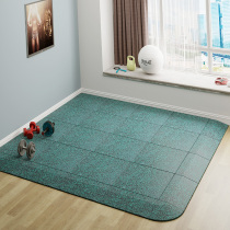 Gym floor mat shock-absorbing mat rubber mat home indoor sports floor tile strength area soundproof mat dumbbell mat thickened