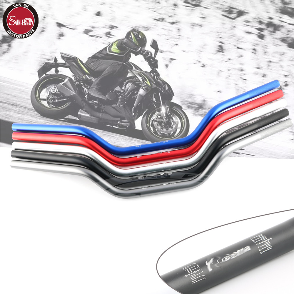 Aluminum alloy retrofit tap handlebars CNC handlebar Kawasaki Z250Z650Z400Z800Z900Z1000