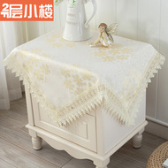 Tủ đầu giường vải tủ lạnh TV cover khăn Châu Âu bụi bảo vệ bìa máy giặt rèm TV vải phòng ngủ vải che