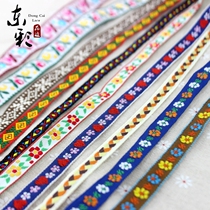 New a3a small floral ethnic jewelry diy flower fabric handmade diy clothing fabric auxiliary lace decoration