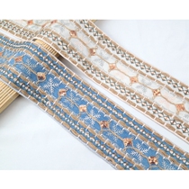 e3 colour bright sheet ethnic wind lace bone rope embroidery barcode water soluble mesh yarn webbing Artisanal Diy Clothing Accessories