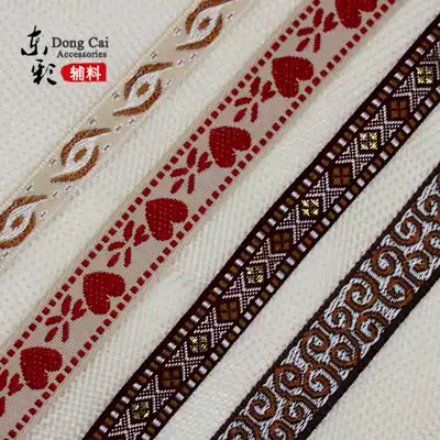 d12 boutique fine lace color ethnic style webbing accessories embroidery hand embroidery clothing accessories belt