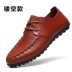 Dép nam 2018 xu hướng mới cá tính dép da mùa hè Baotou hoang dã giày đế mềm đế mềm giày fashion Sandal