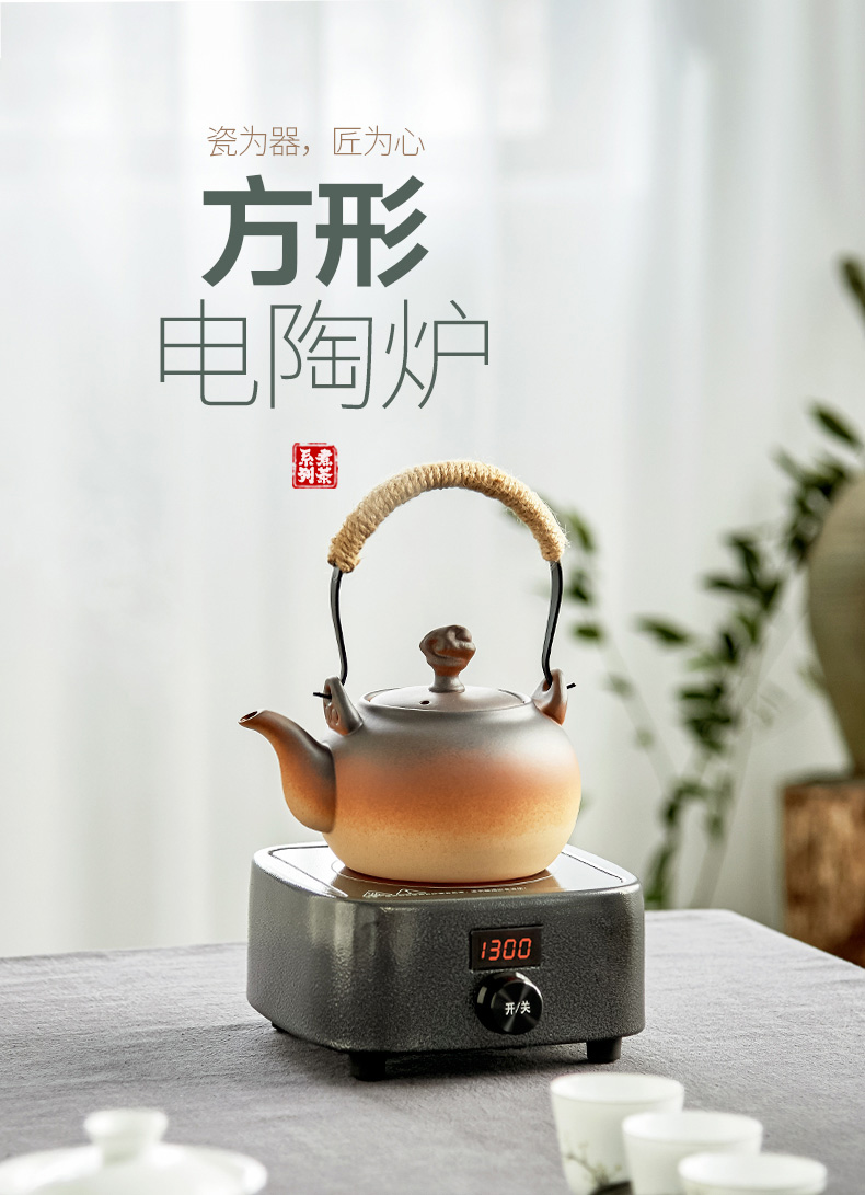 Household utensils kung fu tea kettle big pot to boil tea crude some ceramic porcelain clay POTS to girder electric TaoLu tea stove