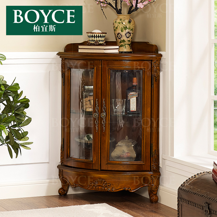 Usd 505 21 European Corner Cabinet American Solid Wood Corner