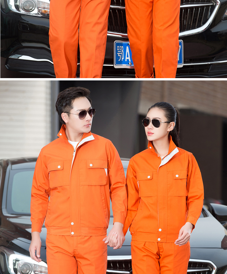 Quần yếm mùa xuân và mùa thu phù hợp với nam giới dịch vụ bảo hiểm lao động dài tay dịch vụ sửa chữa ô tô xưởng xưởng dịch vụ hàn máy móc dụng cụ bảo trì set đồ nam