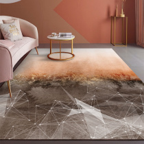 Abstract Light Lavish Living Room Carpet Tea Table Mat Brief Modern Advanced Nordic Bedroom Bedside Mat Home Easy To Handle