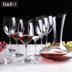 Vàng Crystal Glass Goblet Rượu Vang Đỏ Đặt Hộ Gia Đình 4 6 Lớn Decanter Rượu Vang Châu Âu Glass Rượu vang