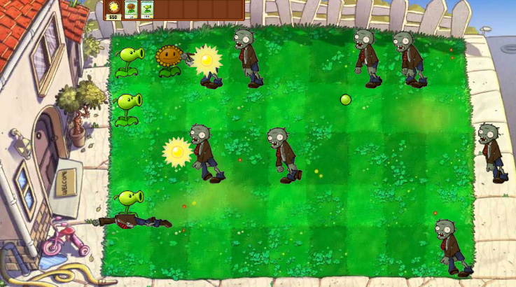 Unity 植物大战僵尸demo源码和素材包-成都宝兰