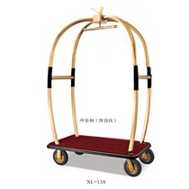 Southern Hotel Supplies Hotel Hotel Hotel Hotel Hotel Hotel Baggage Car (Gold and Copper) Strong Quality XL-13A