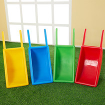 Garden wheelbarrow trolley plastic kindergarten parent-child game relay car Children balance car sensory toy