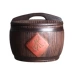 Yixing Purple Clay Tea Caddy Ceramic One Pound Tea Caddy Puer Tea Storage Thùng trà lớn Bộ trà Caddy Kung Fu - Trà sứ