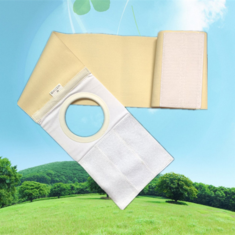 Ostomas with four seasons elastic postoperative abdominal belt reinforced with pocket ostomy bag Diversion Care Waist Circumference Anti Hernia Hernia