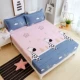 Giường cotton tùy chỉnh một mảnh 100% cotton 1,2 nệm 1,5m1,8 mét trẻ em hoạt hình chống trượt trải giường